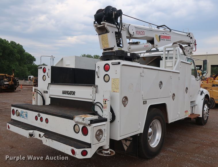 image for item FE9729 2006 Sterling Acterra service truck with crane