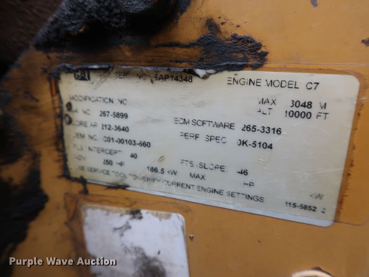 image for item FE9729 2006 Sterling Acterra service truck with crane