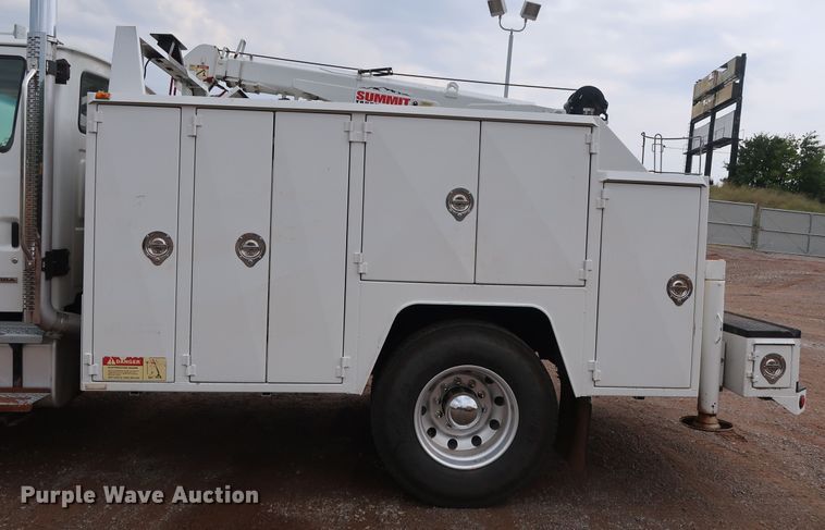 image for item FE9729 2006 Sterling Acterra service truck with crane