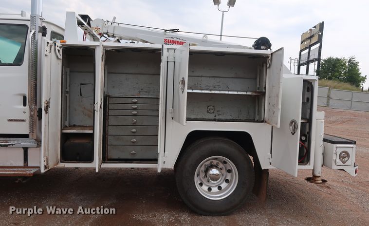 image for item FE9729 2006 Sterling Acterra service truck with crane