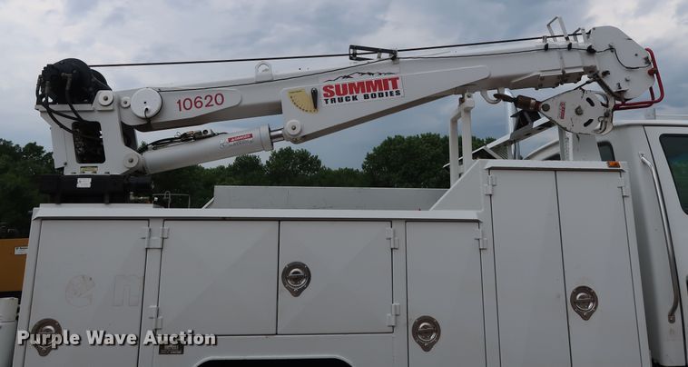 image for item FE9729 2006 Sterling Acterra service truck with crane