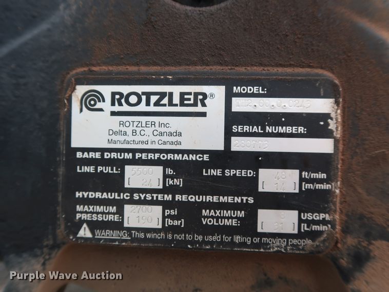 image for item FE9729 2006 Sterling Acterra service truck with crane