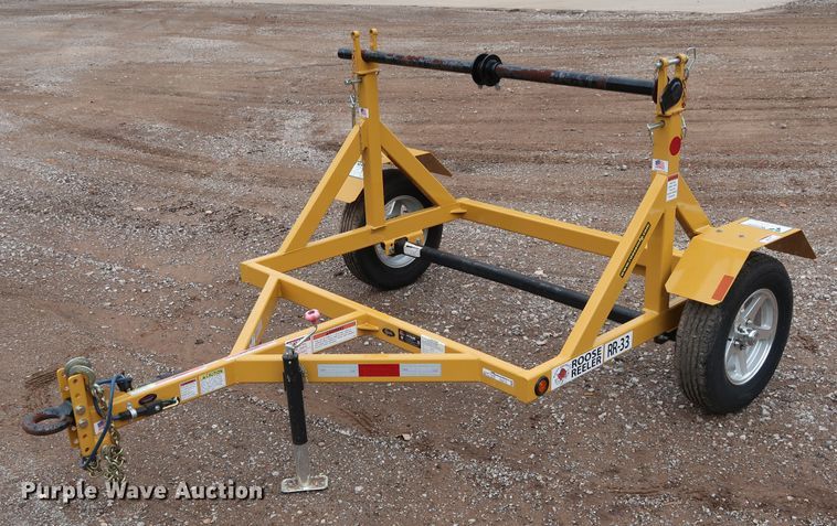 image for item FE9731 2017 MD Products & Solutions Roose Reeler RR-33 reel trailer