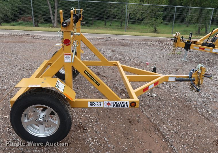image for item FE9731 2017 MD Products & Solutions Roose Reeler RR-33 reel trailer