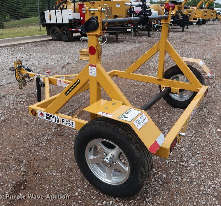 image for item FE9731 2017 MD Products & Solutions Roose Reeler RR-33 reel trailer