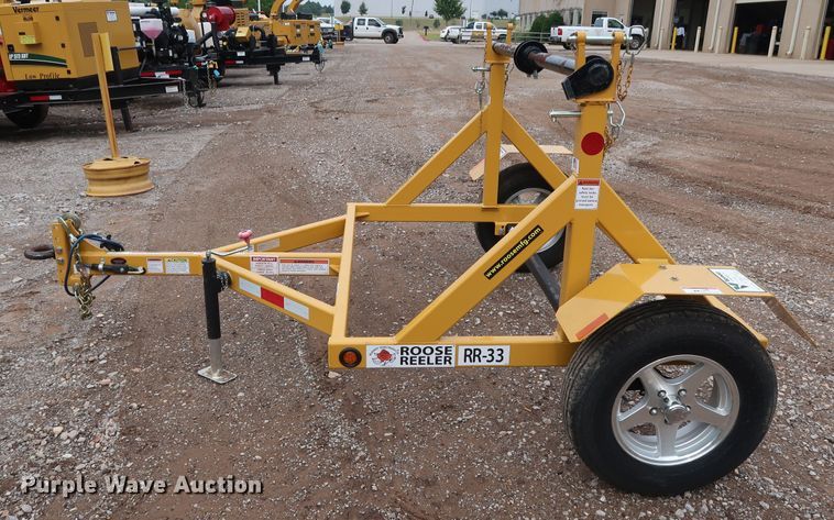 image for item FE9731 2017 MD Products & Solutions Roose Reeler RR-33 reel trailer