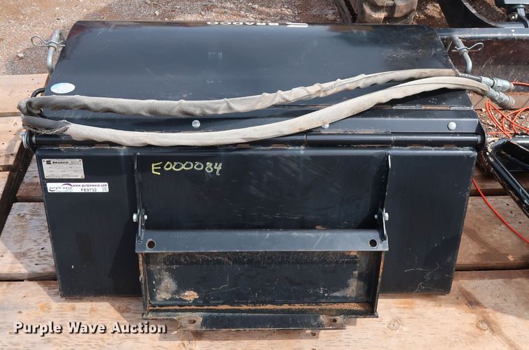 image for item FE9732 Bradco Paladin BB42 skid steer sweeper