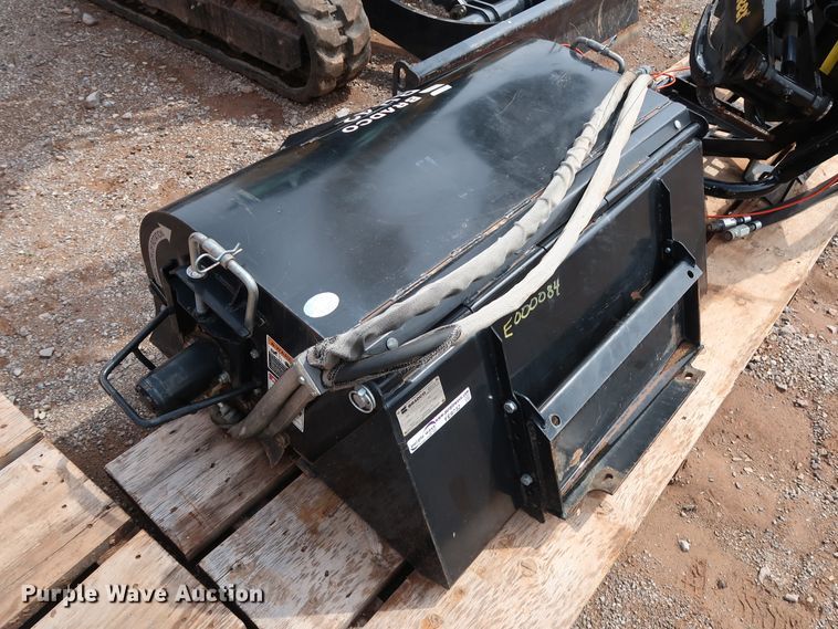 image for item FE9732 Bradco Paladin BB42 skid steer sweeper