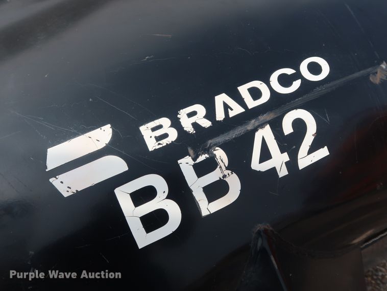 image for item FE9732 Bradco Paladin BB42 skid steer sweeper