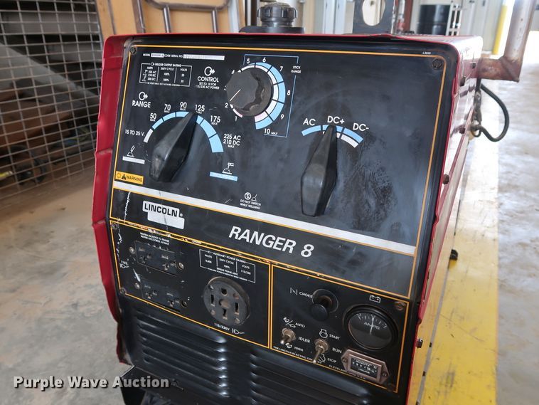 image for item FE9734 Lincoln Ranger 8 welder/generator