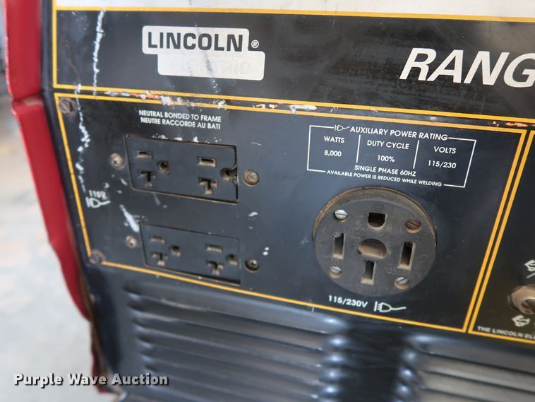 image for item FE9734 Lincoln Ranger 8 welder/generator