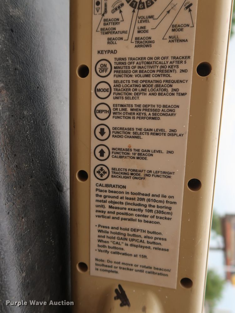 image for item FE9735 Ditch Witch 752 Tracker utility locator