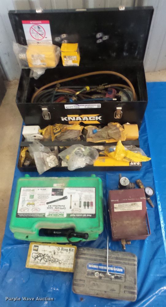 AC repair tools in Paola, KS Item FJ9207 sold Purple Wave