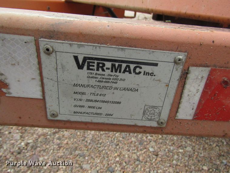 image for item FO9337 (2) 2004 Vermac traffic signal trailers