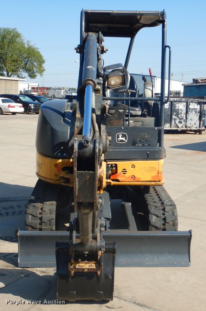 image for item FT9413 2014 John Deere 27D mini excavator