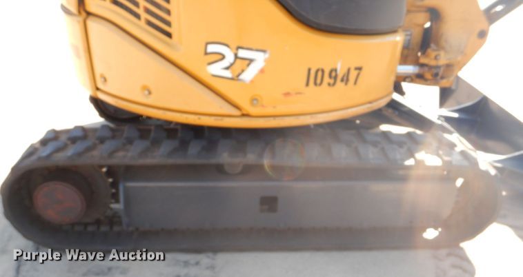 image for item FT9413 2014 John Deere 27D mini excavator