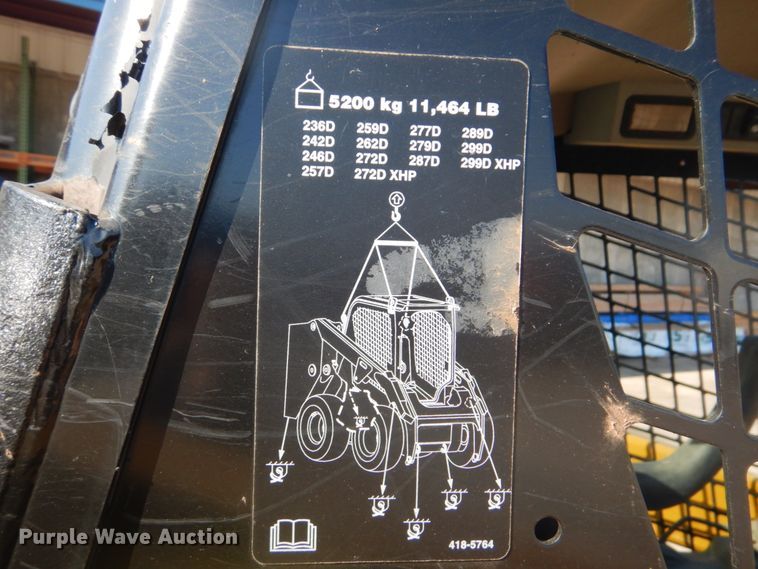 image for item FT9415 2014 Caterpillar 262D skid steer