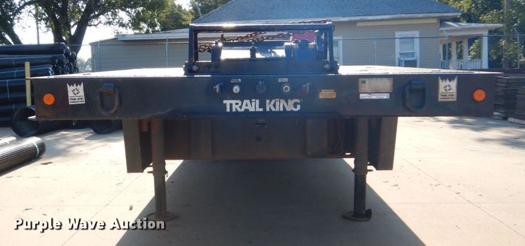 image for item FT9418 2005 Trail King TK70HT482 drop deck equipment trailer