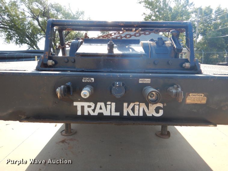 image for item FT9418 2005 Trail King TK70HT482 drop deck equipment trailer