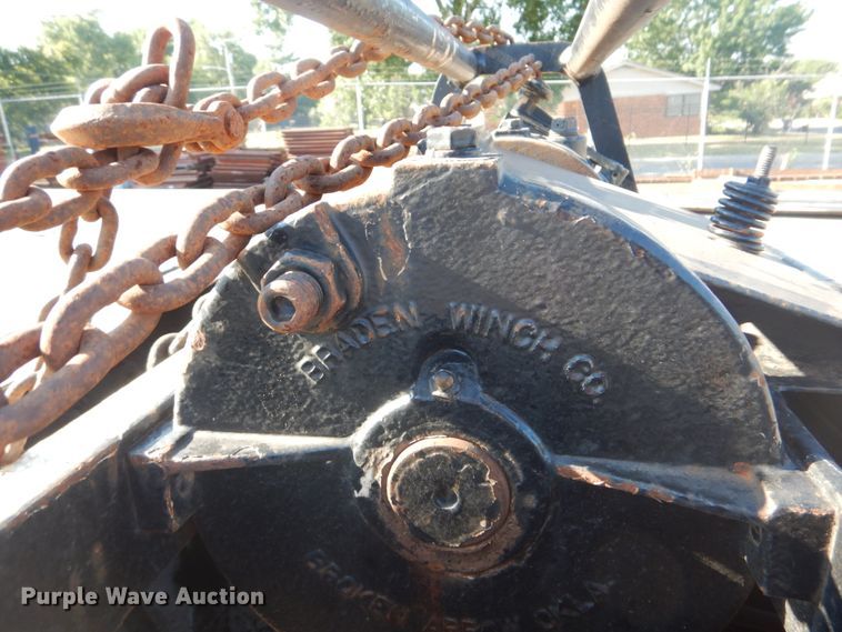 image for item FT9418 2005 Trail King TK70HT482 drop deck equipment trailer