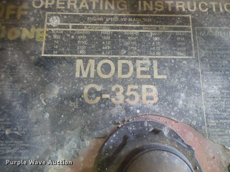 image for item FU9262 (2) Concrete saws