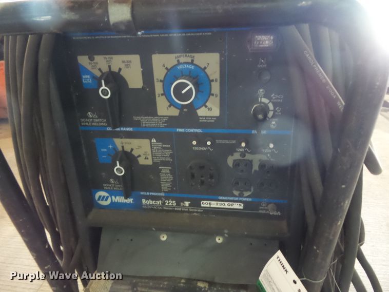 image for item FU9264 Miller Bobcat 225T welder