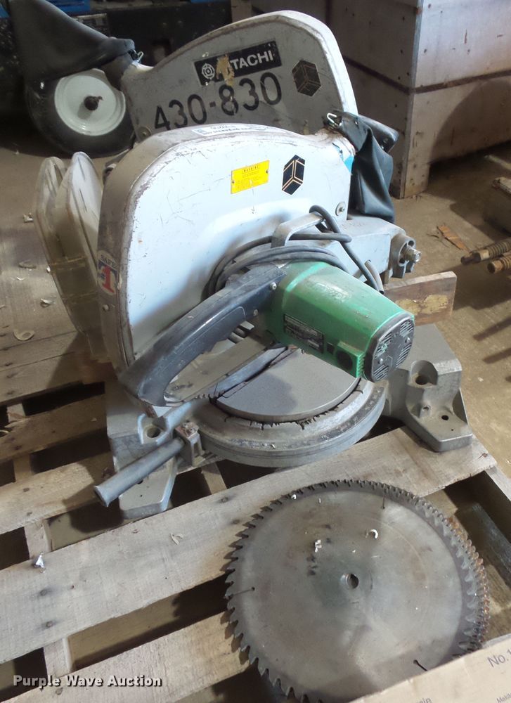 image for item FU9266 (2) Hitachi miter saws