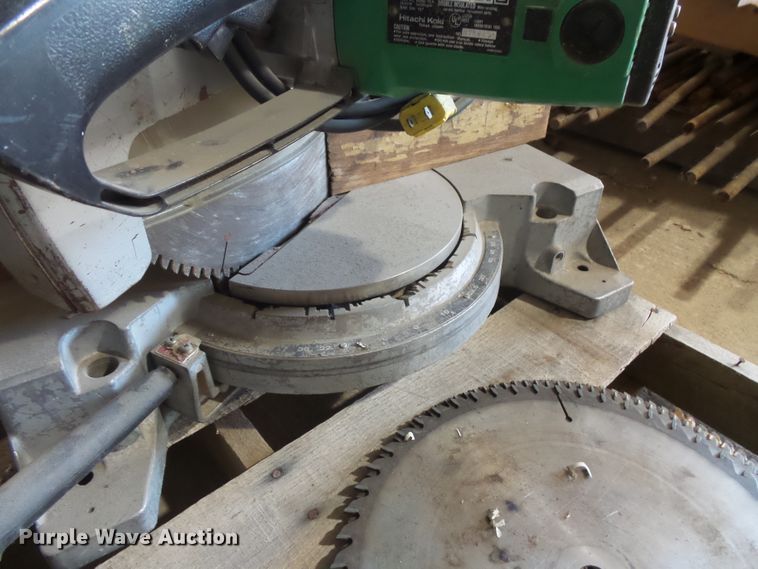 image for item FU9266 (2) Hitachi miter saws