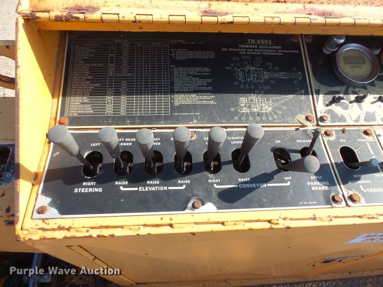 image for item FU9272 CMI TR3503 cold planer