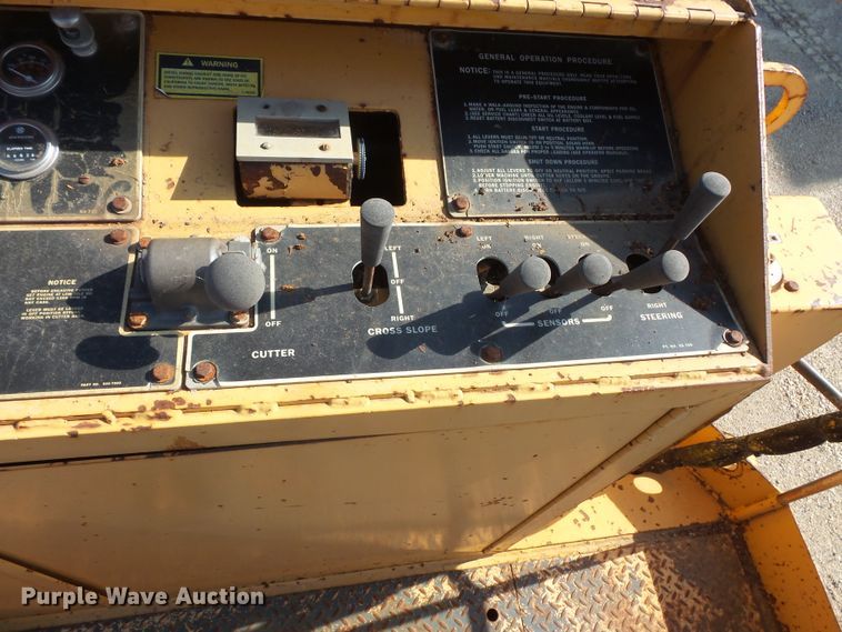 image for item FU9272 CMI TR3503 cold planer