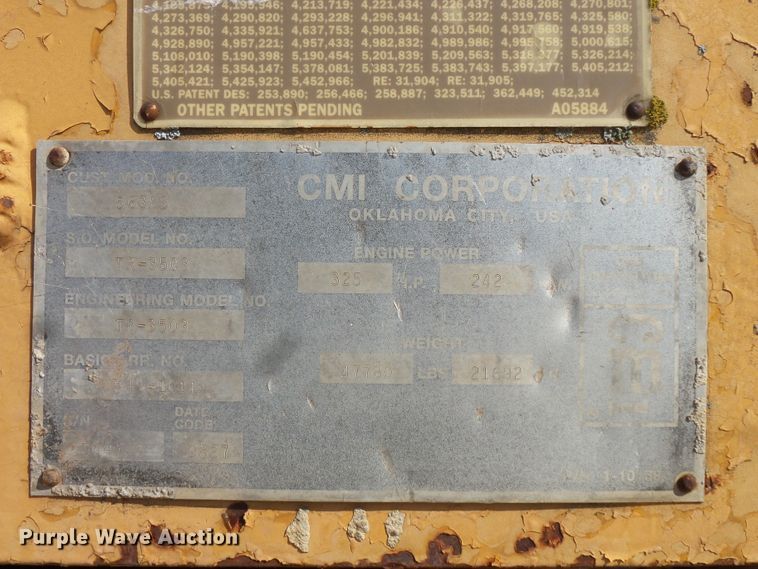 image for item FU9272 CMI TR3503 cold planer