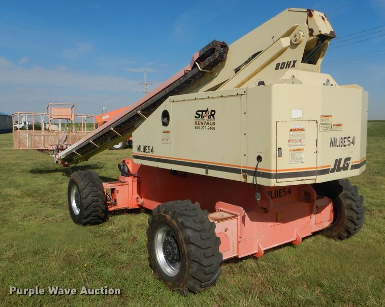 image for item FY9682 2002 JLG 80HX boom lift