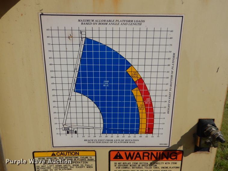 image for item FY9682 2002 JLG 80HX boom lift