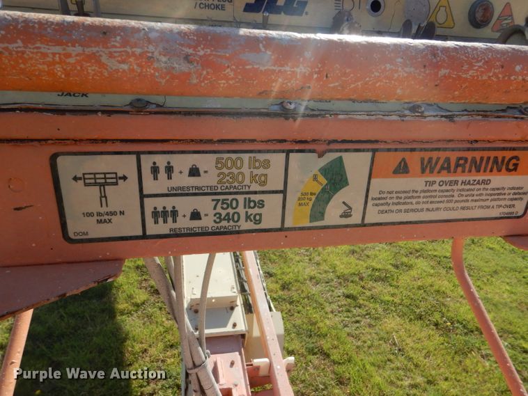 image for item FY9682 2002 JLG 80HX boom lift