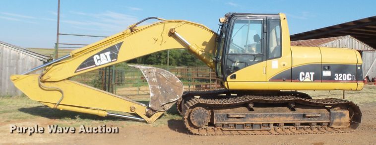 image for item GC9000 2005 Caterpillar 320C L excavator