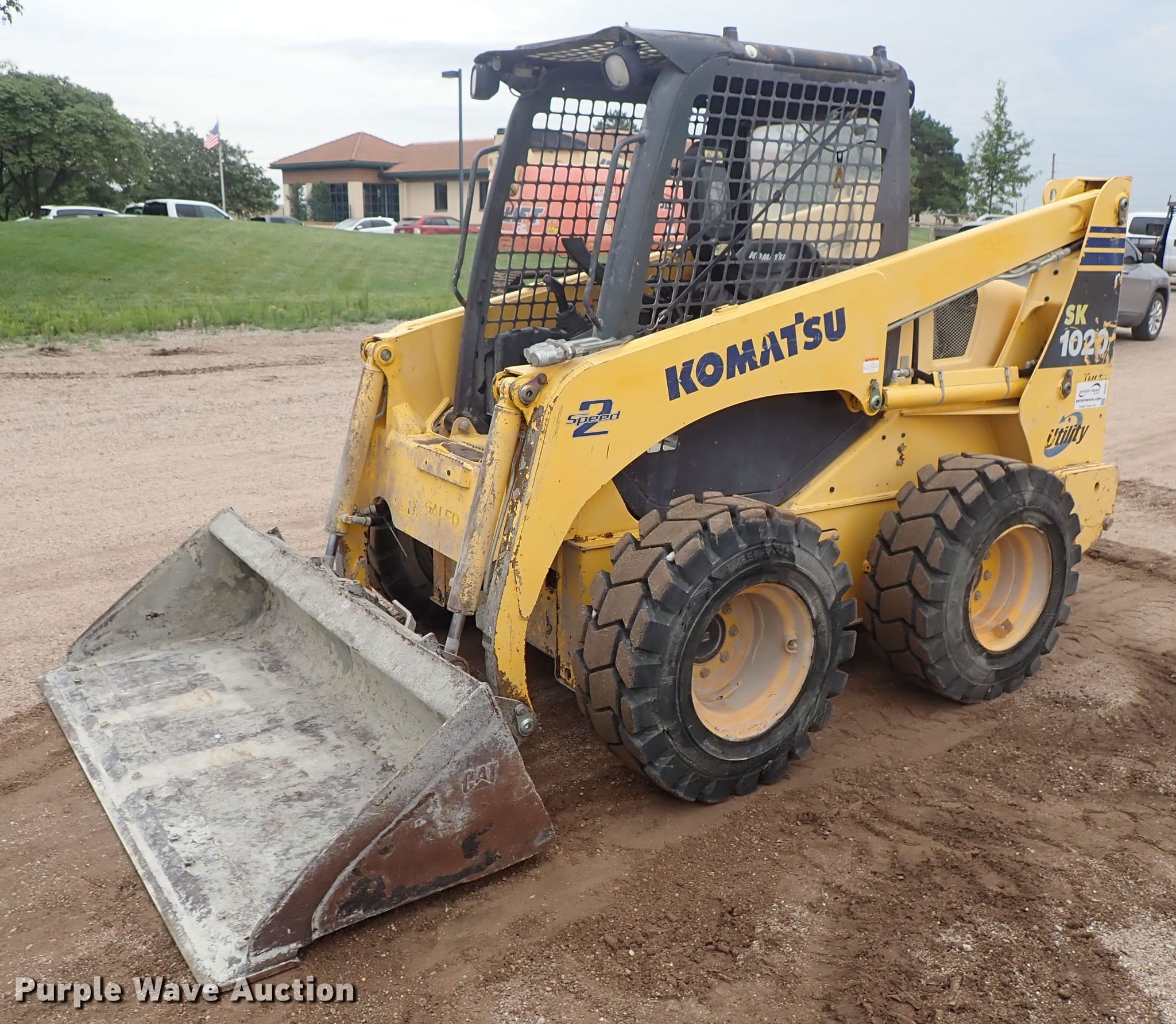 2007 Komatsu SK10205N skid steer in Wichita, KS Item DE5551 sold