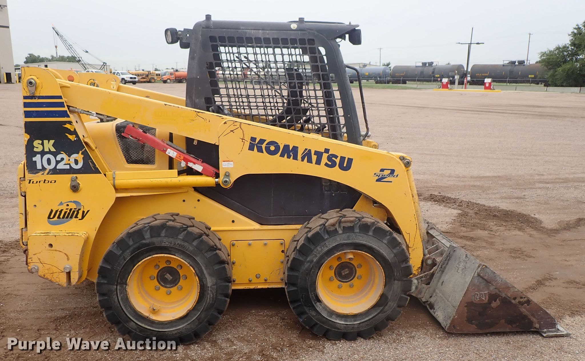 2007 Komatsu SK10205N skid steer in Wichita, KS Item DE5551 sold