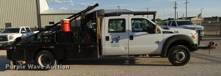 image for item DG1406 2016 Ford F550 Super Duty Crew Cab flatbed truck