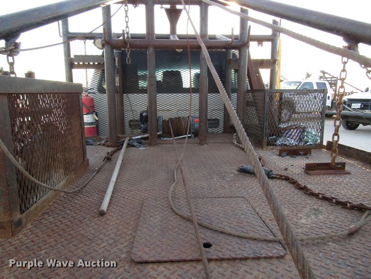 image for item DG1407 2014 Ford F550 Super Duty Crew Cab flatbed truck