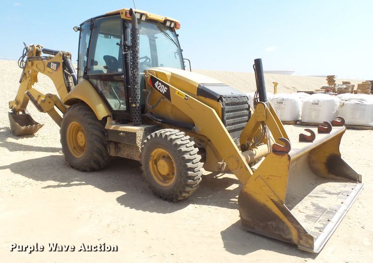 image for item DI0749 2012 Caterpillar 420F backhoe