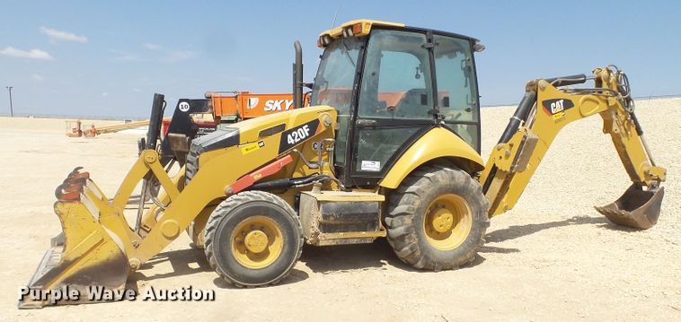 image for item DI0749 2012 Caterpillar 420F backhoe
