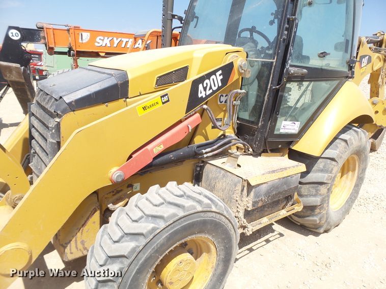 image for item DI0749 2012 Caterpillar 420F backhoe