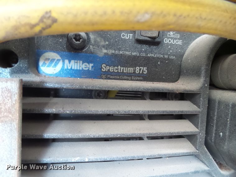image for item FL9341 Miller Spectrum 875 plasma cutter