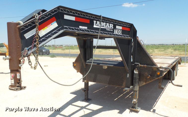 image for item FL9350 2012 Lamar equipment trailer
