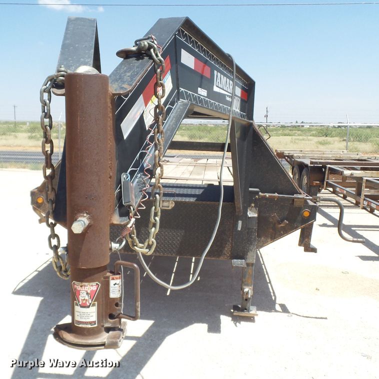 image for item FL9350 2012 Lamar equipment trailer