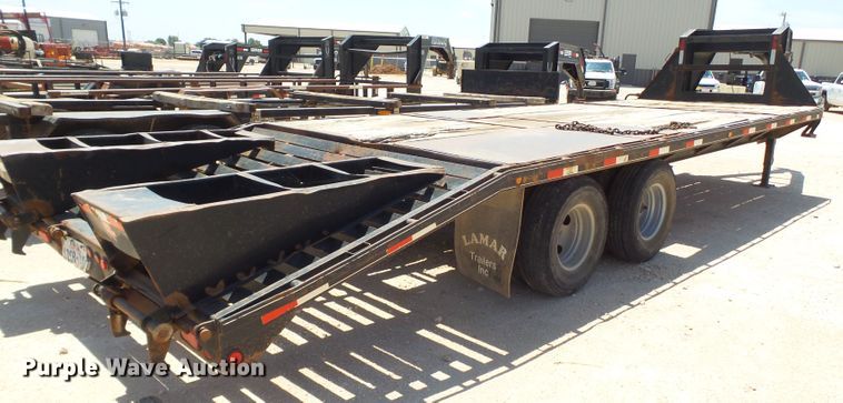 image for item FL9350 2012 Lamar equipment trailer