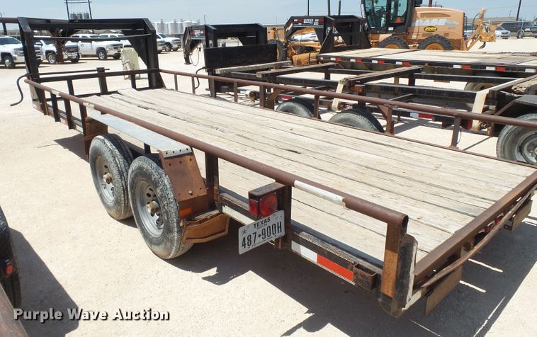 image for item FL9352 2007 Parker equipment trailer
