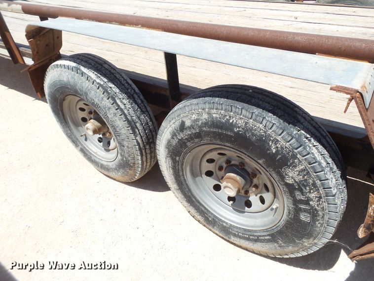 image for item FL9352 2007 Parker equipment trailer