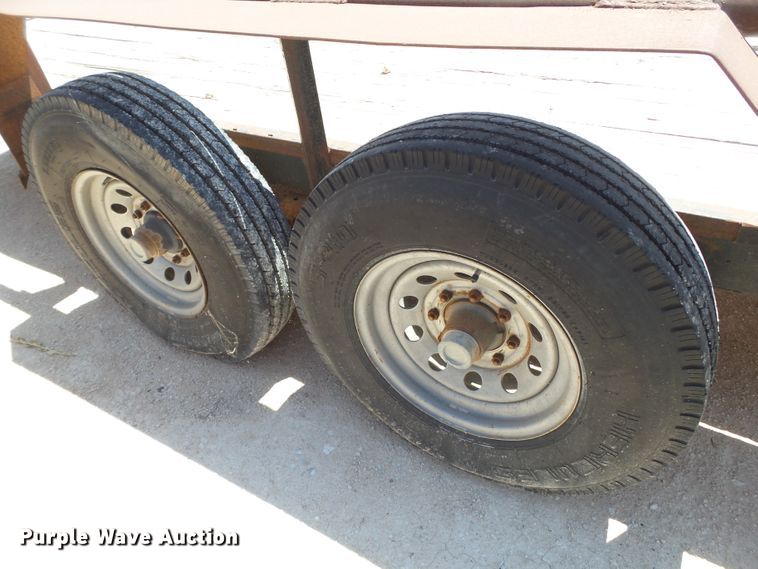 image for item FL9352 2007 Parker equipment trailer