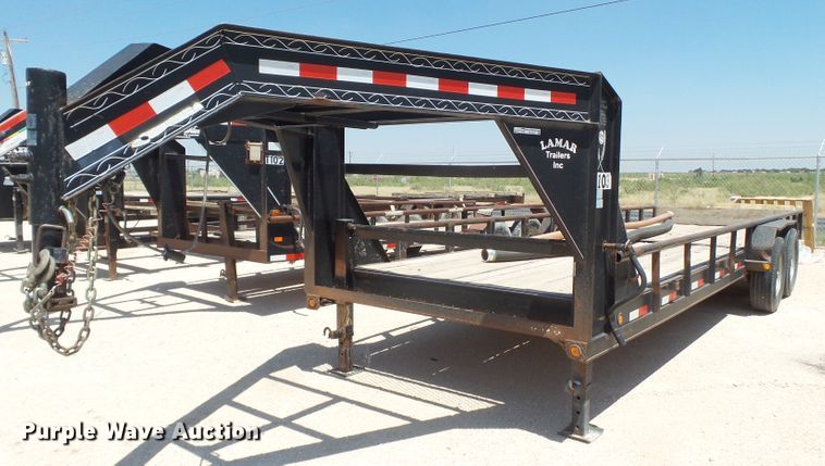 image for item FL9353 2011 Lamar equipment trailer